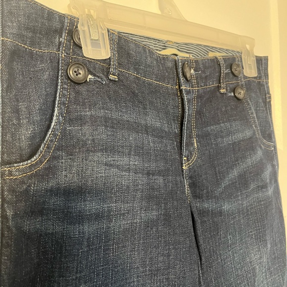 Gap Limited Edition Women 8 Jeans Cotton Trouser Fit Light Stretch Low Rise Y2K - Picture 4 of 12